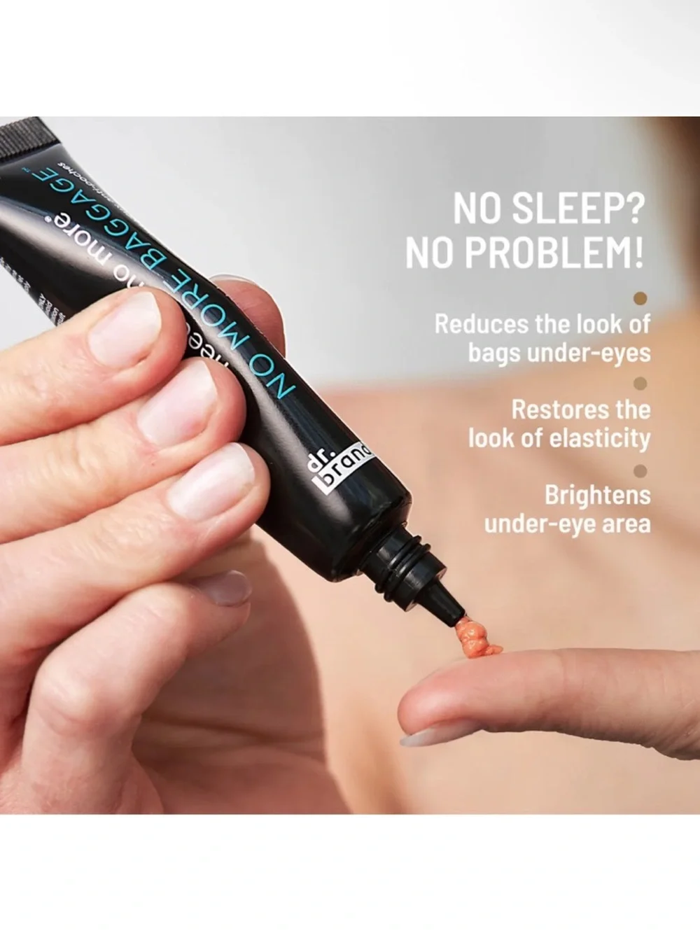 Dr. Brandt Needles No More Baggage Eye Gel 30 g NEW